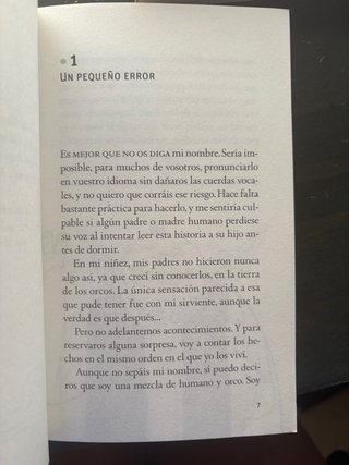 Libro de lectura para niños El señor del mal