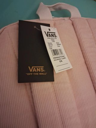 Mochila Vans rosa nueva