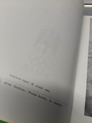 libro, DEPORTES: ANUARIO DEL DEPORTE ESPAÑOL 1962-196