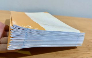 Libretas A5 Pauta 2 líneas 10 uds