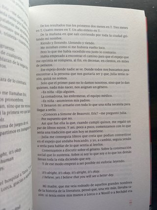 Libro de lectura juvenil La versión de Eric