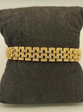 Pulsera Xuping 14k con Circonitas