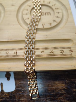 Pulsera Xuping 14k con Circonitas