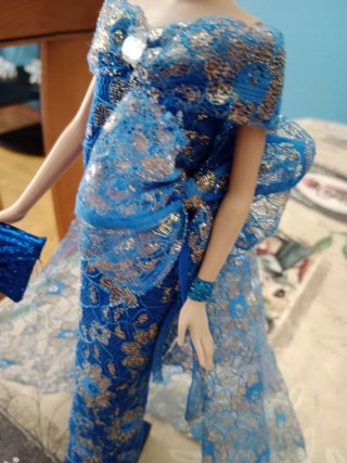 Barbie Vestido Azul Cenicienta Mattel