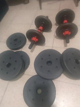 Juego Mancuernas Ajustables Pesas