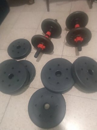 Juego Mancuernas Ajustables Pesas