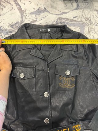 Chaqueta Chanel 3/4 Negra