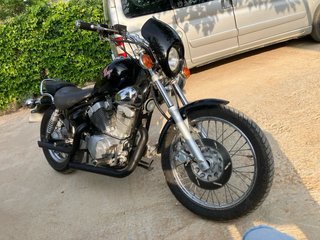 Yamaha Virago 250 Negra