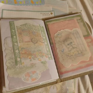 Lote cartas perfumadas, hojas de olor años 80,90