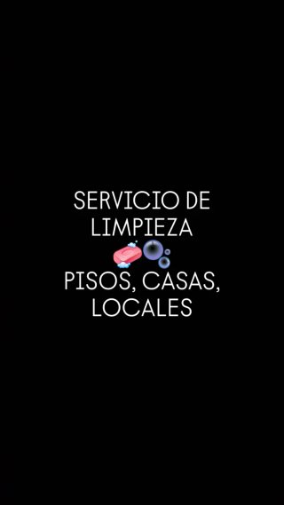 Servicio de limpieza