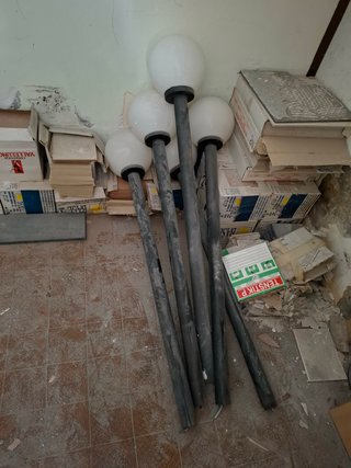 5 globi per illuminazione esterna