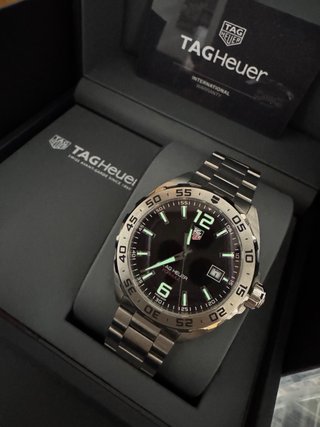 TAG Heuer Formula 1 Acero Inoxidable Negro