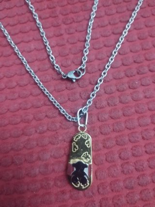Colgante Oso  y cadena