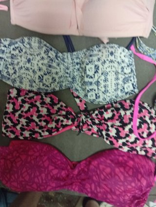 Lote 11 sujetadores bikini y braga Talla S