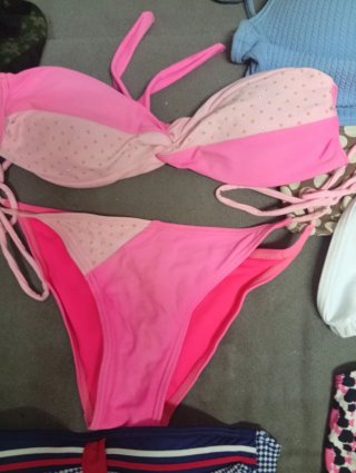 Lote 11 sujetadores bikini y braga Talla S