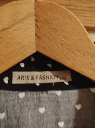 Camisa corta lazo corazones ARIZA FASHION