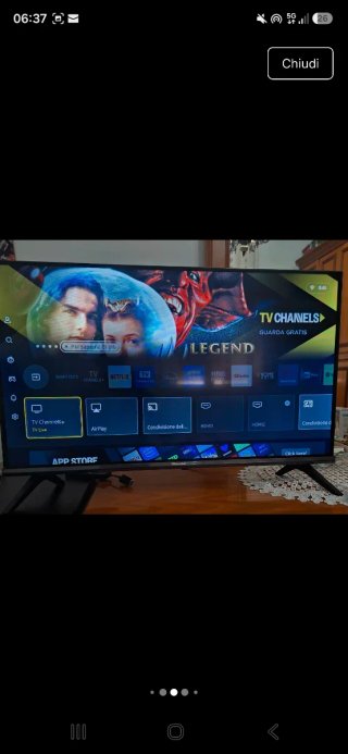 Hisense Smart TV HD 32 - Nero