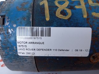 MOTOR ARRANQUE LAND ROVER DEFENDER 110 Defender