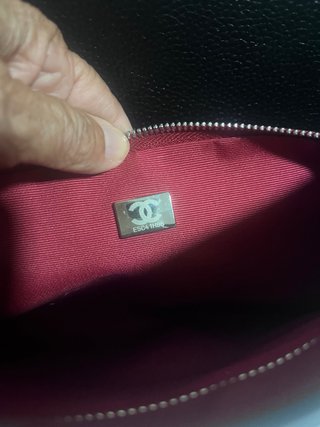 Bolso Chanel Negro Piel piel de cordero nuevo
