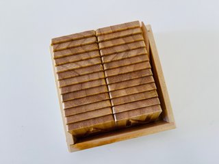 Alfabeto de madera para preescritura