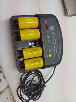 Cargador Pilas Ni-Cd/Ni-MH GOLDEN POWER