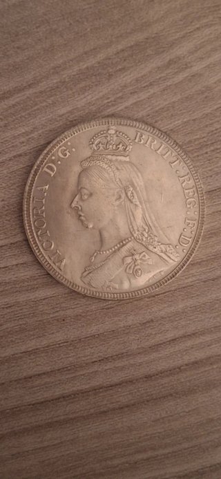 Moneta Regina Vittoria D.G. REG. F.D.