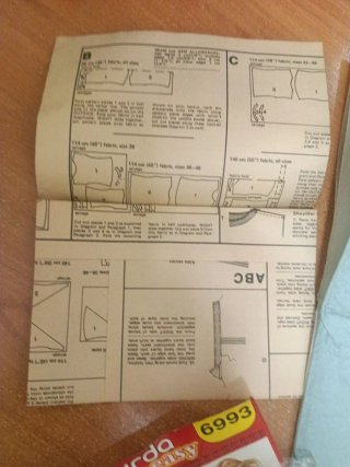 Patrón burda Vintage super- easy 6993( blusas)