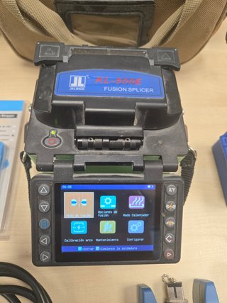 Fusionadora Fibra Jilong KL-500E Kit Completo