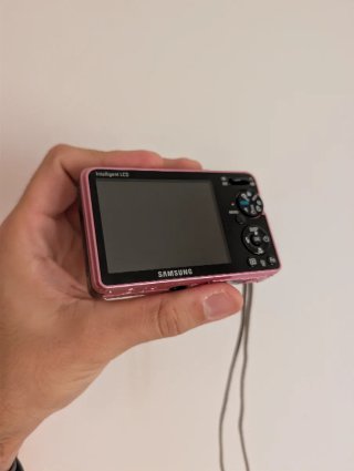 Cámara Samsung PL50, 10.2 Megapíxeles Rosa