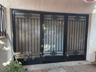 Puerta Hierro y Cristal Garaje