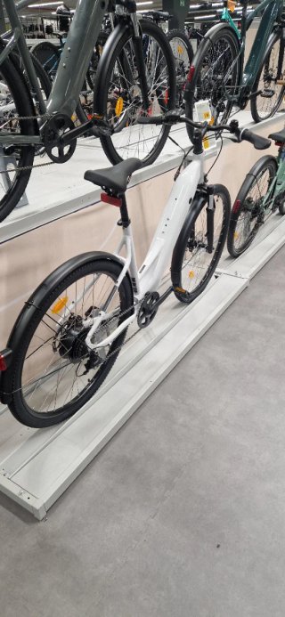 Bicicleta Eléctrica Blanca