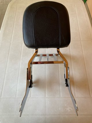 Sissybar Harley Davidson Cromato Nero