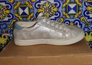 Zapatillas Coolway plateadas