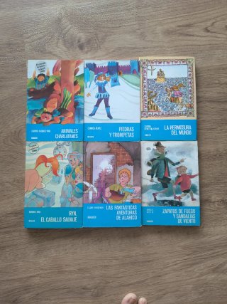 Libros infantiles 5€ cada uno o 24€ pack de 6