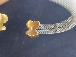 Pulsera Tous Vintage Oro y Plata