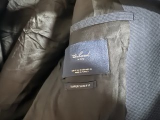 Traje juvenil azul