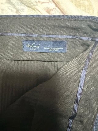 Traje juvenil azul