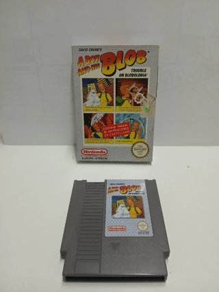 A Boy and His Blob nintendo NES Españolizado