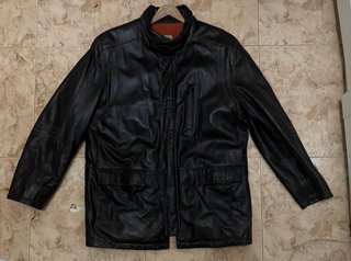 Chaqueta de cuero Torras Negra