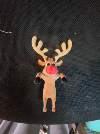 Figura Reno para Pantalla 3D