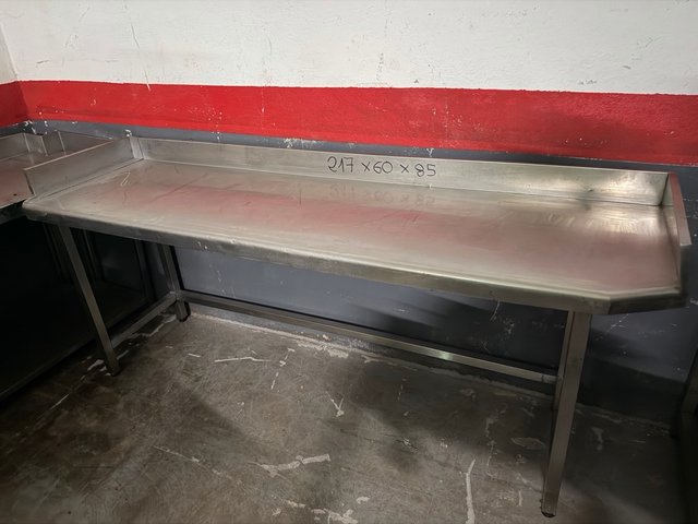 Mesa de trabajo 217x60x85