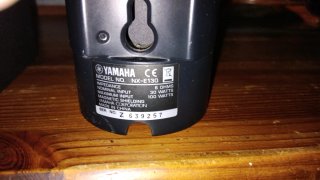 Altavoces Yamaha NX-E130 Negros