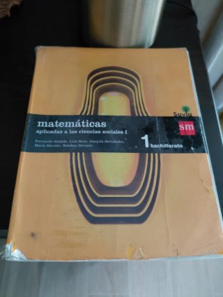 Matemáticas aplicadas a las ciencias sociales I...