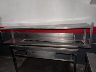Balda acero inox 200x40x40