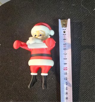 Papá Noel 3D Adorno Navideño
