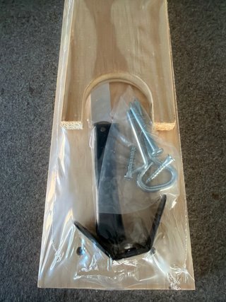 Soporte jamonero con cuchillo