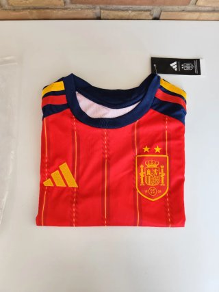 Camiseta España Adidas Roja Talla L 2 estrellas