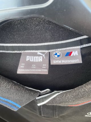 Polo Puma BMW Motorsport Uomo XXL blu scuro.