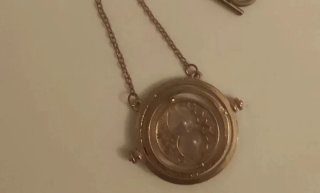 Collar Giratorio Harry Potter Dorado