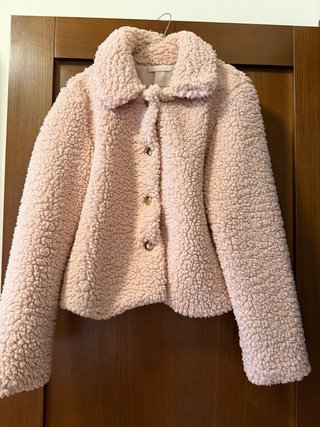 Giacchetto rosa teddy